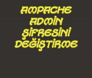 Ampache şifre sıfırlama